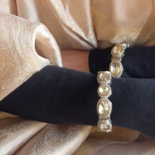 Kehkasha polki bangles