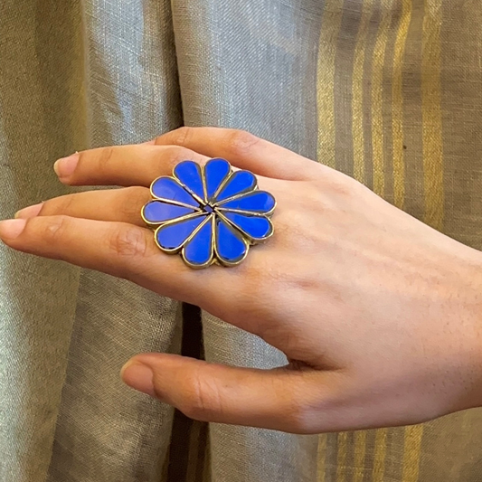 Kusum flower ring