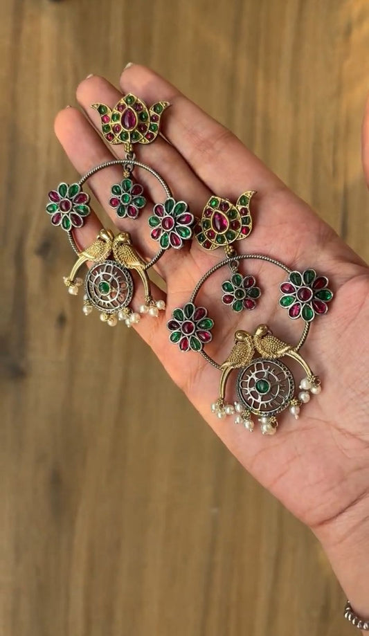 Mayuri stone earrings