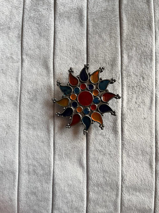 Charkhari oxidised ring