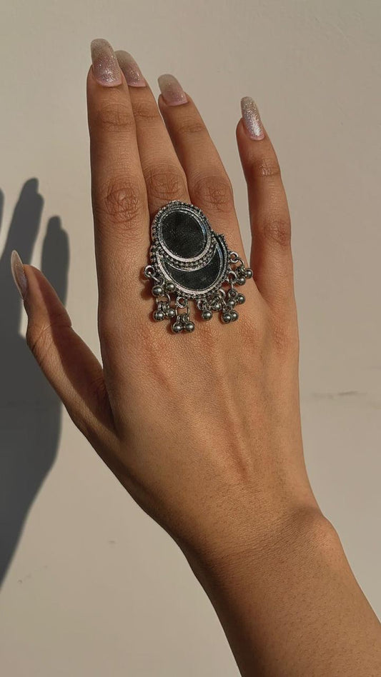 Diya mirror ring