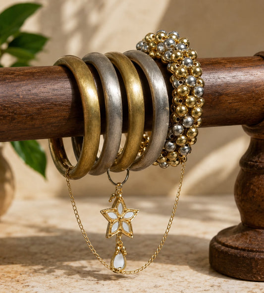 Rabiya bangles stack