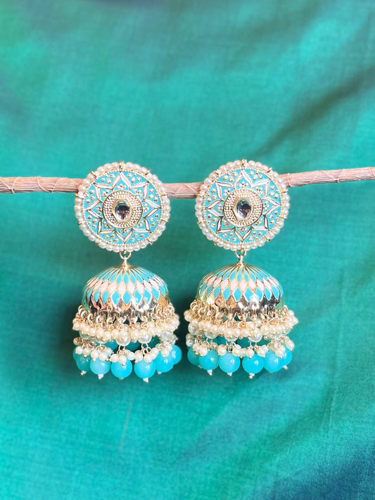 Firoza jhumka