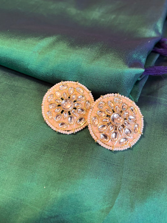 Kundan studs