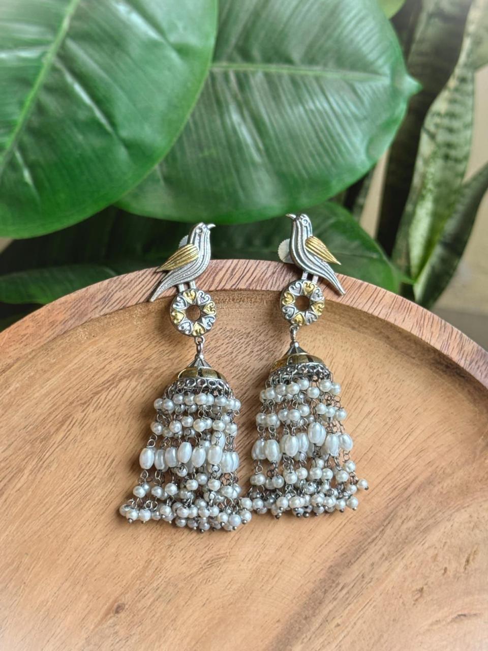 Jhumkas and Earrings for Navratri