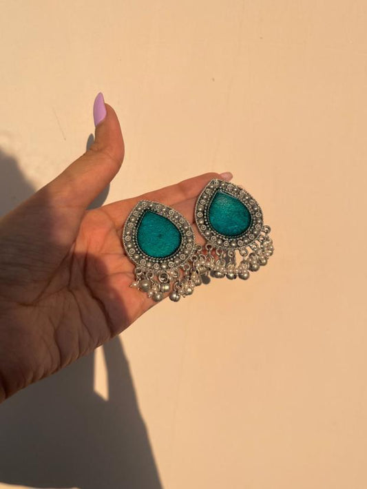 Heer handpainted earrings