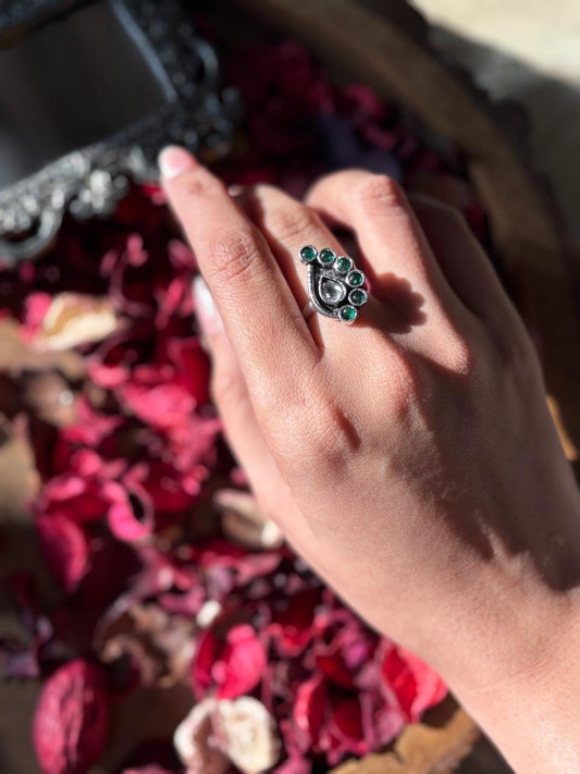 Ambika stone ring