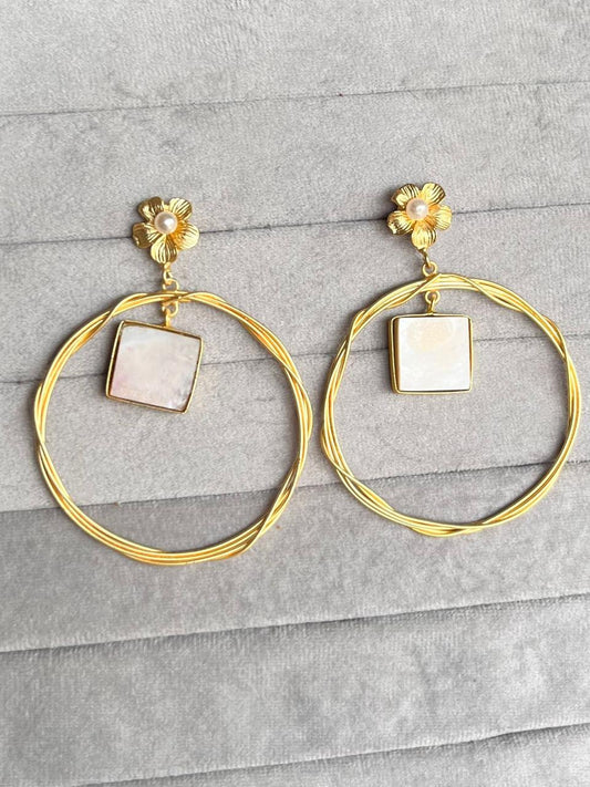 Golden Halo Earrings